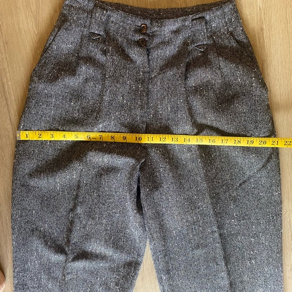 Vintage cropped barrel pants - Picture 4 of 11